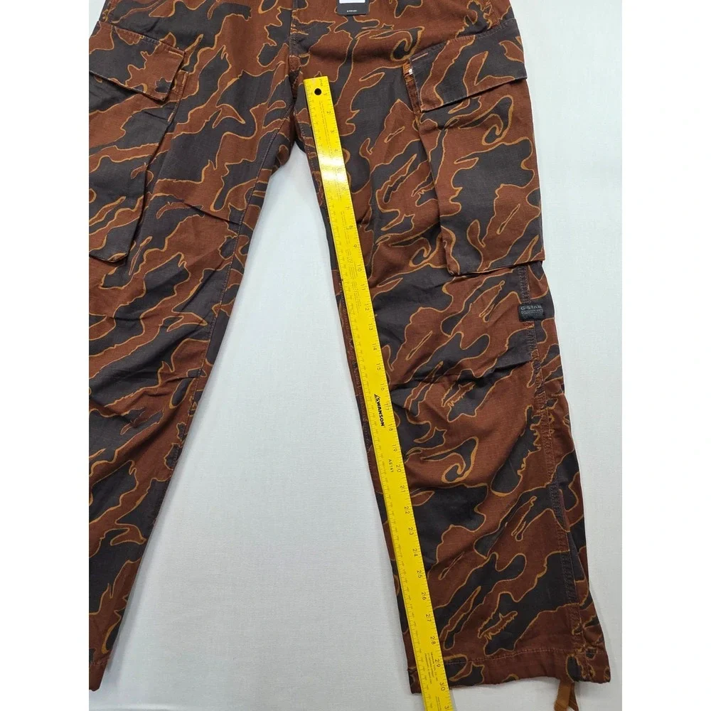 G‑Star‎ RAW 3301 Cargo Pants 31x32 Rodeo Island Camo Ripstop NWT $210 Straight